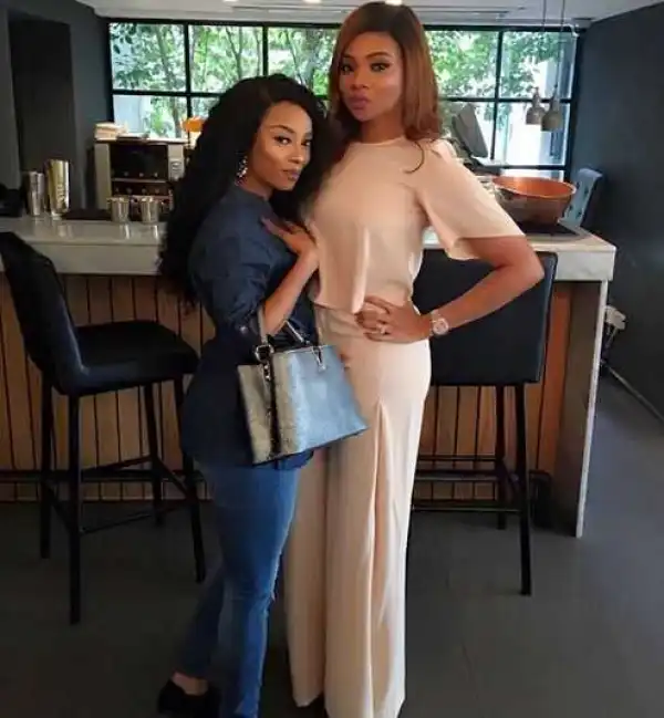 Popular OAP Toke Makinwa Flaunts Her N2.7m LV Capucines Bag In New Photos